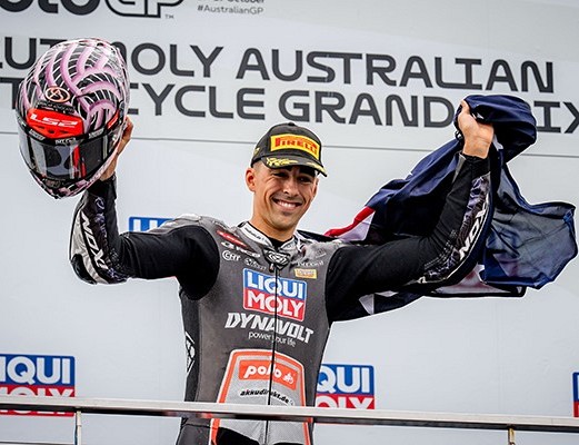 Senzacionalna zmaga  na domači dirki za veliko nagrado – Agius piše zgodovino Moto2 na Phillip Islandu
