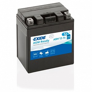 Moto akumulator Exide AGM12-14 12V-14Ah 