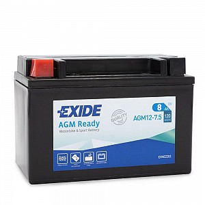 Moto akumulator Exide AGM 12-7.5 12V-8Ah 