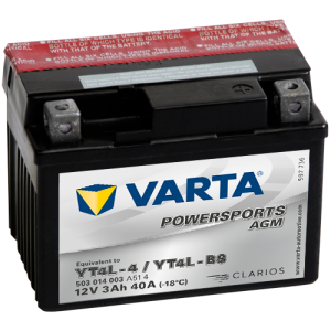 Moto akumulator Varta YT4L-BS 12V-3Ah