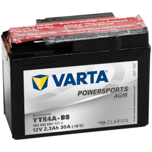 Moto akumulator Varta YTR4A-BS 12V-2.3Ah