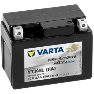 Moto akumulator Varta YTX4L-4 12V-3Ah 