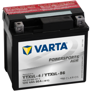 Moto akumulator Varta YTX5L-BS 12V-4Ah