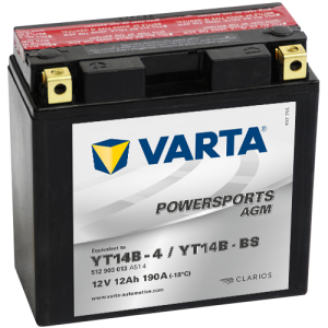 Moto akumulator Varta YT14B-BS 12V-13Ah