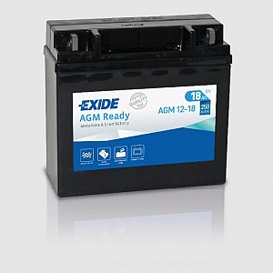 Moto akumulator Exide  AGM12-18 12V-18Ah 