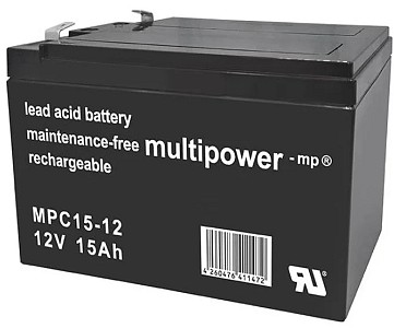 Akumulator MultiPower 12V-15Ah