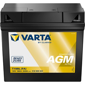 Moto akumulator Varta T19BL (FA) 12V-18Ah