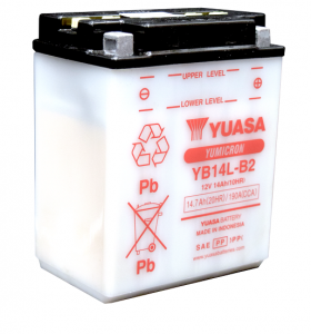 Moto akumulator Yuasa YB14L-B2 12V-14Ah 