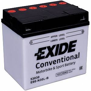 Moto akumulator Exide  E60-N30L-B 12V-30Ah 