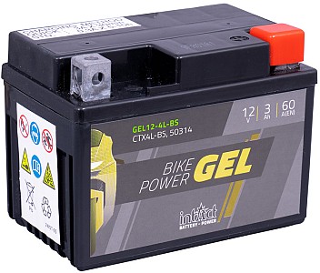 Akumulator Intact GEL YTX4L-BS (CTX4L-BS) 12V-3Ah