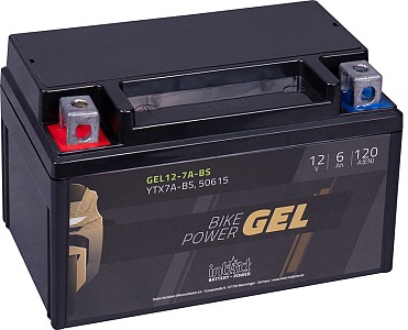 Akumulator Intact GEL YTX7A-BS (CTX7A-BS) 12V-6Ah