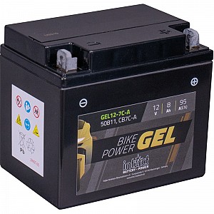 Moto akumulator Intact GEL YB7C-A 12V-8Ah