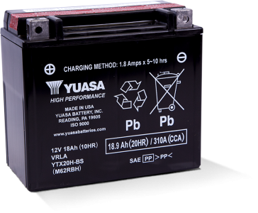 Moto akumulator Yuasa AGM YTX20H-BS 12V-18,9Ah 