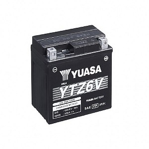 Moto akumulator Yuasa AGM YTZ6V 12V-5,3Ah