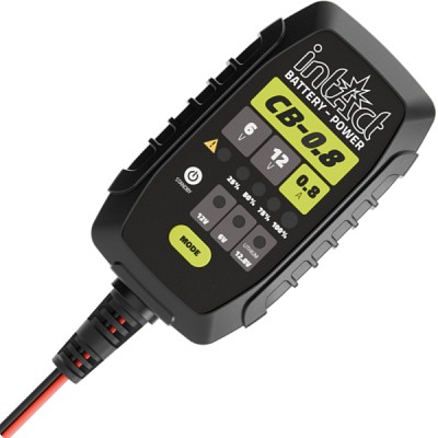 Polnilnik IntAct CB-08 6/12V - 0.8A 