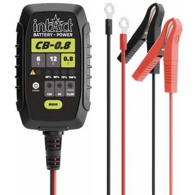 Polnilnik IntAct CB-08 6/12V - 0.8A 