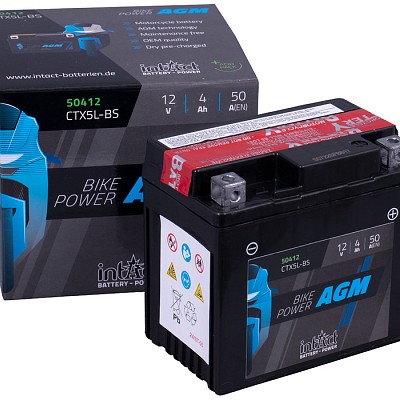 Akumulator Intact AGM YTX5L-BS (CTX5L-BS) 12V-4Ah