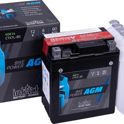 Akumulator Intact AGM YTX7L-BS (CTX7L-BS) 12V-6Ah