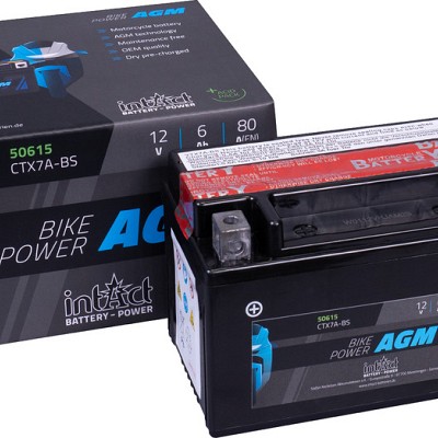 Akumulator Intact AGM YTX7A-BS (CTX7A-BS) 12V-6Ah