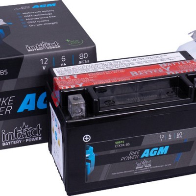 Akumulator Intact AGM YTX7A-BS (CTX7A-BS) 12V-6Ah