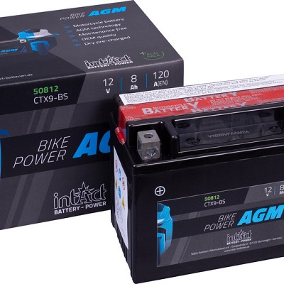 Akumulator Intact AGM YTX9-BS (CTX9-BS) 12V-8Ah