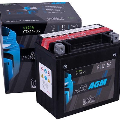 Akumulator Intact AGM YTX14-BS (CTX14-BS) 12V-12Ah
