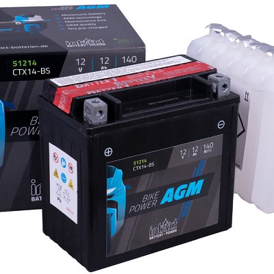 Akumulator Intact AGM YTX14-BS (CTX14-BS) 12V-12Ah