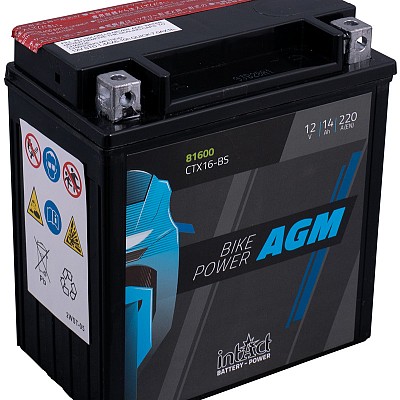 Akumulator Intact AGM YTX16-BS (CTX16-BS) 12V-14Ah
