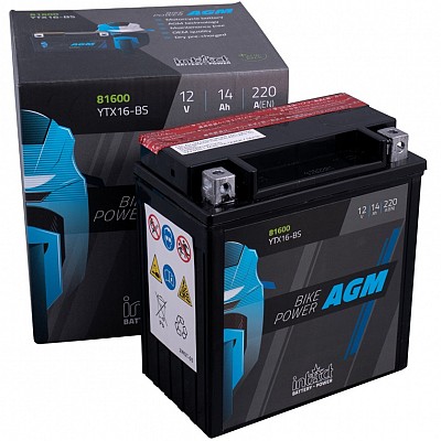 Moto akumulator Intact AGM YTX16-BS 12V-14Ah