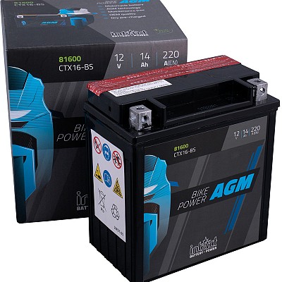 Akumulator Intact AGM YTX16-BS (CTX16-BS) 12V-14Ah