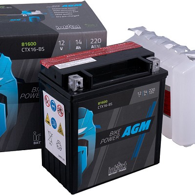 Akumulator Intact AGM YTX16-BS (CTX16-BS) 12V-14Ah