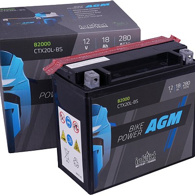 Akumulator Intact AGM YTX20L-BS (CTX20L-BS) 12V-18Ah