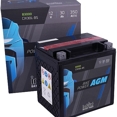 Akumulator Intact AGM YIX30L-BS (CIX30L-BS) 12V-30Ah