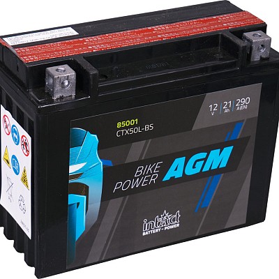 Akumulator Intact AGM YTX50L-BS (CTX50L-BS) 12V-21Ah