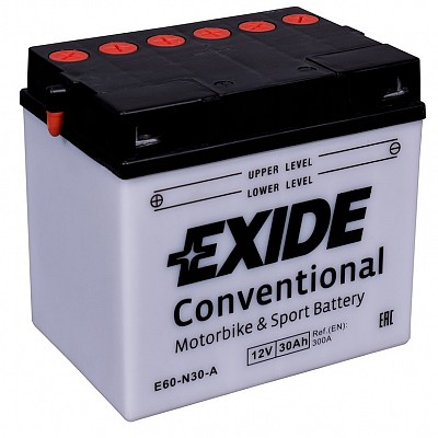 Moto akumulator Exide  E60-N30-A 12V-30Ah