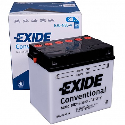 Moto akumulator Exide  E60-N30-A 12V-30Ah
