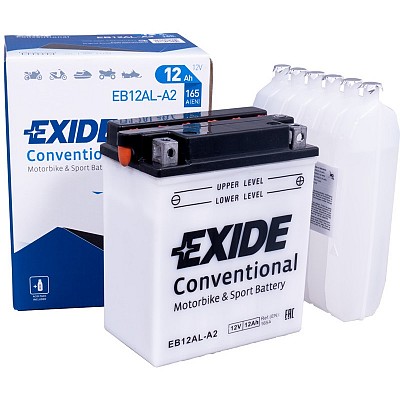 Moto akumulator Exide EB12AL-A2 12V-12Ah
