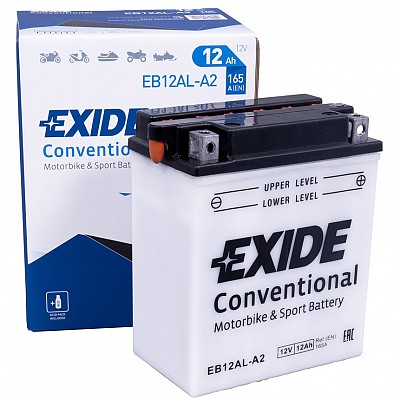 Moto akumulator Exide EB12AL-A2 12V-12Ah