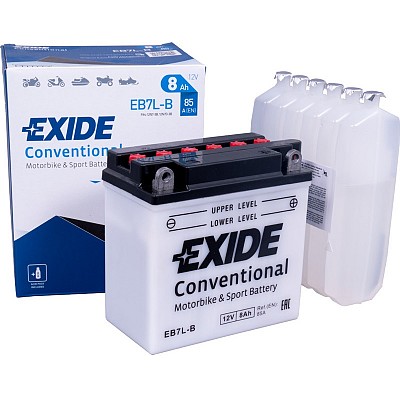 Moto akumulator Exide EB7L-B 12V-8Ah