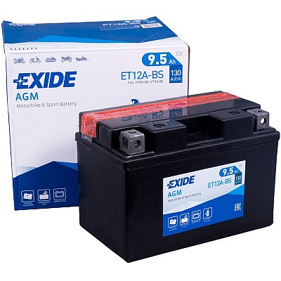 Moto akumulator Exide  ET12A-BS 12V-9.5Ah