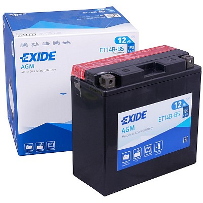 Moto akumulator Exide ET14B-BS 12V-12Ah