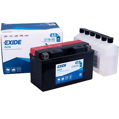 Moto akumulator Exide  ET7B-BS 12V-7Ah