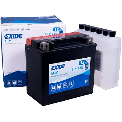 Moto akumulator Exide  ETX14-BS 12V-12Ah