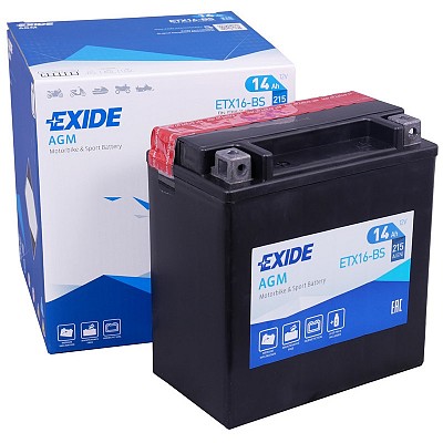 Moto akumulator Exide ETX16-BS 12V-14Ah