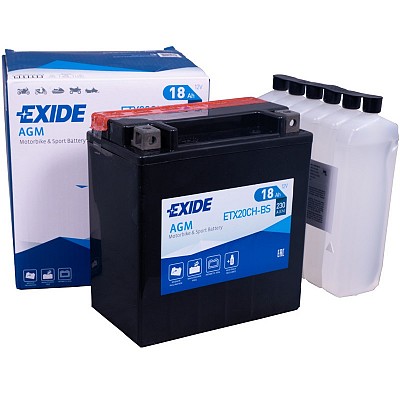 Moto akumulator Exide  ETX20CH-BS 12V-18Ah