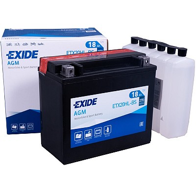 Moto akumulator Exide  ETX20HL-BS 12V-18Ah