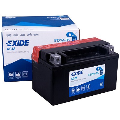 Moto akumulator Exide  ETX7A-BS 12V-6Ah