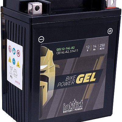 Akumulator Intact GEL YB14L-A2 (CB14L-A2) 12V-14Ah