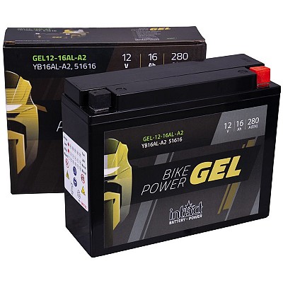 Moto akumulator Intact GEL YB16AL-A2 12V-16Ah