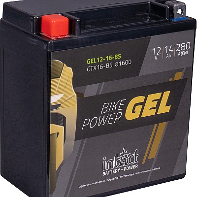Akumulator Intact GEL YTX16-BS (CTX16-BS) 12V-14Ah 